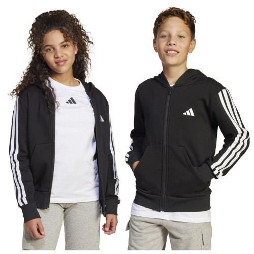 Adidas Παιδική ζακέτα 3-Stripes Essentials Full-Zip Hoodie